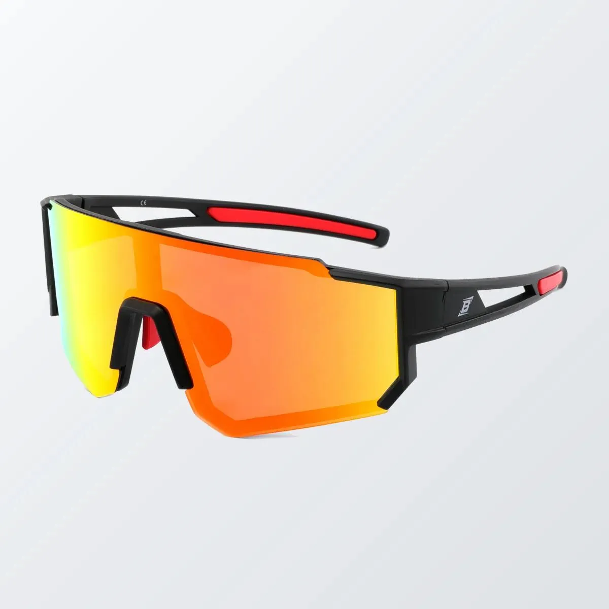 BOSPORT Sportovní brýle POLARIZAČNÍ - Revo Red