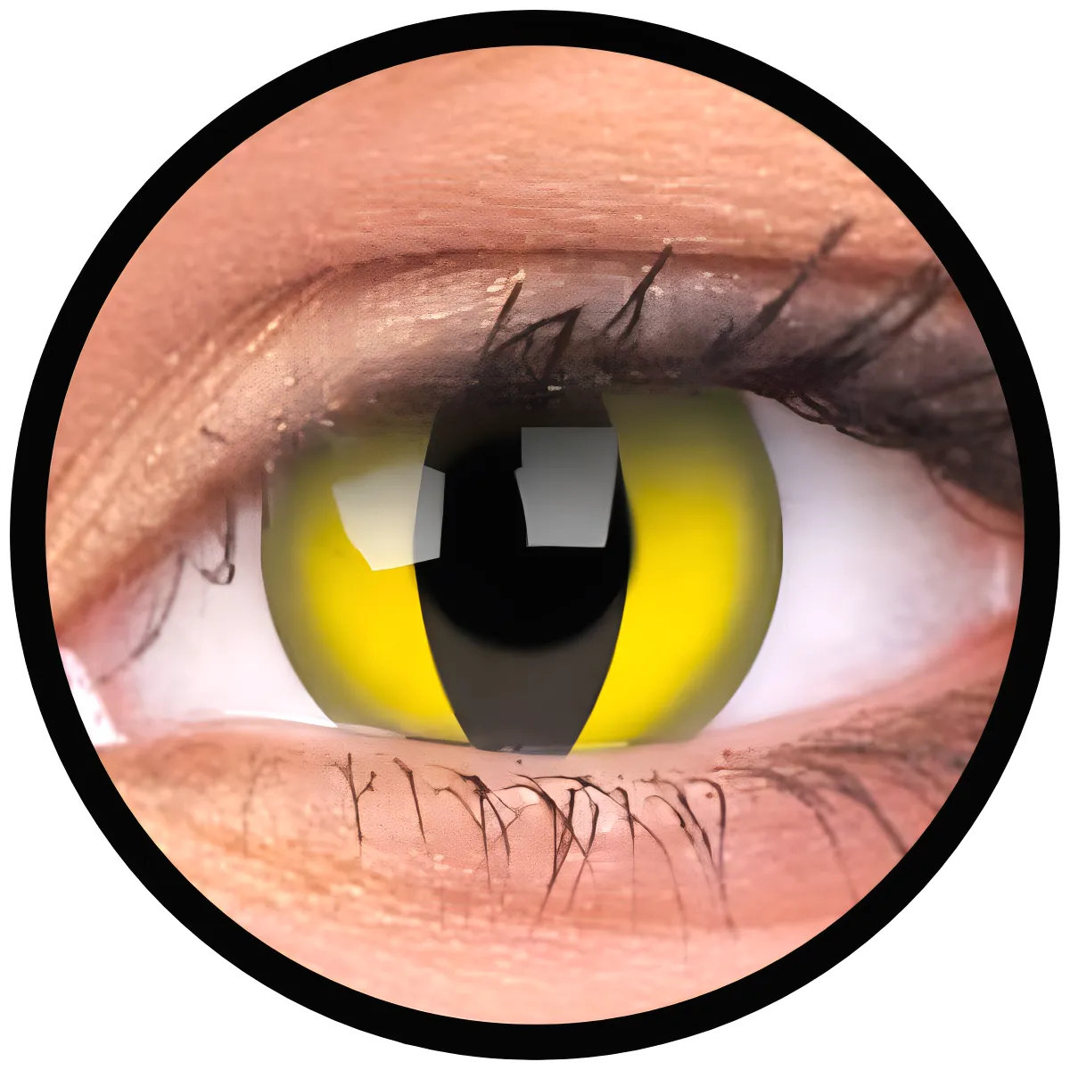 ColourVue Crazy čočky - Cat Eye (2 ks tříměsíční) - dioptrické