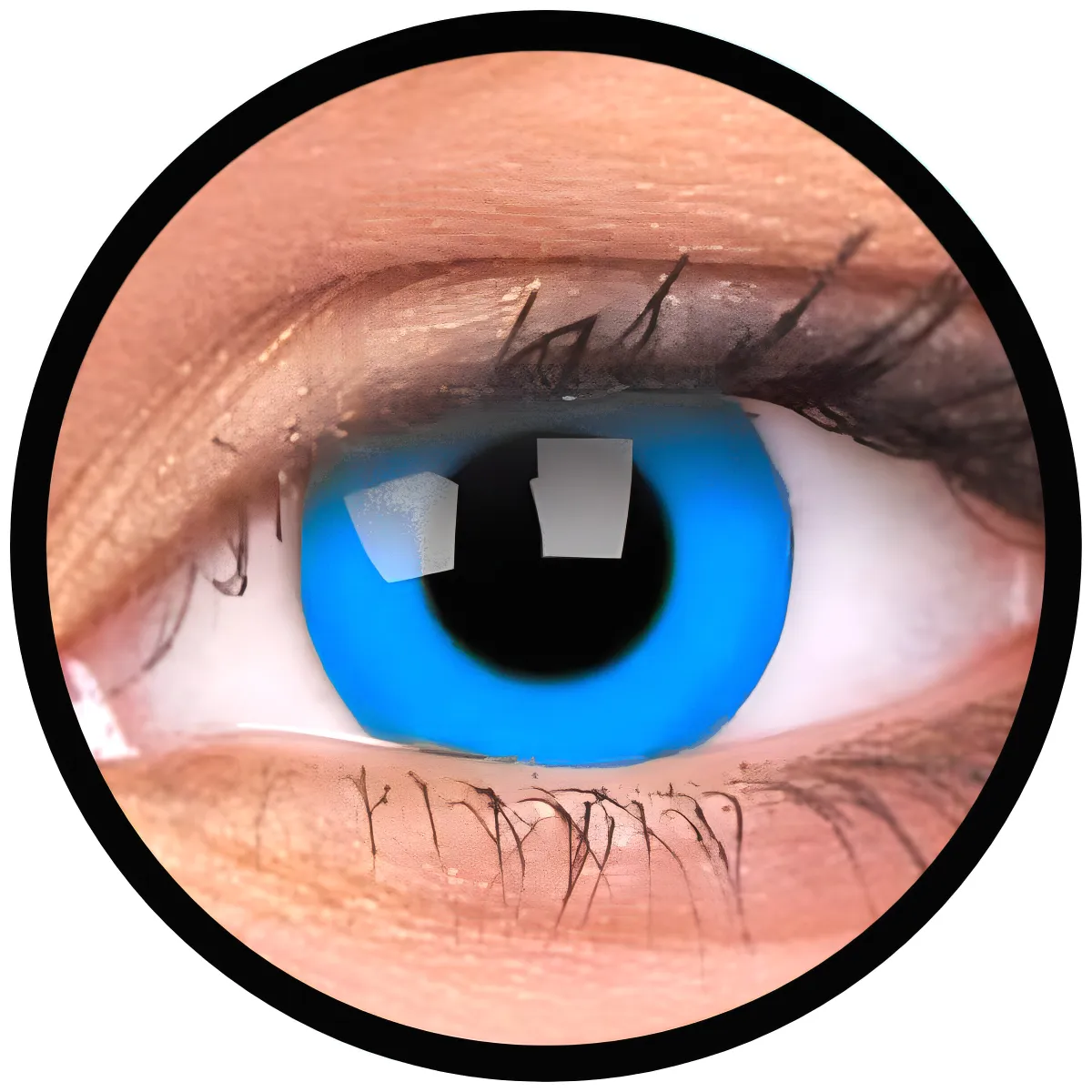 ColourVue Crazy čočky - Sky Blue (2 ks roční) - nedioptrické - exp. 03/2027