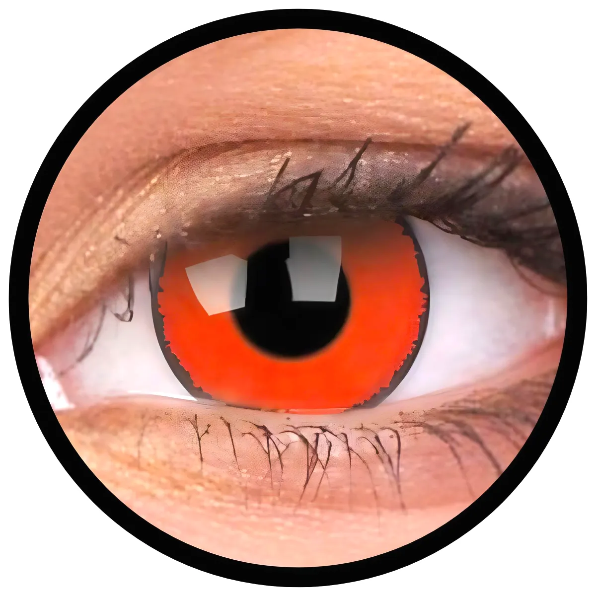 ColourVue Crazy čočky - Voldermort (2 ks roční) - nedioptrické - exp. 07/2027