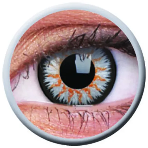 ColourVue Glamour - Grey (2 čočky tříměsíční) - dioptrické, doprodej