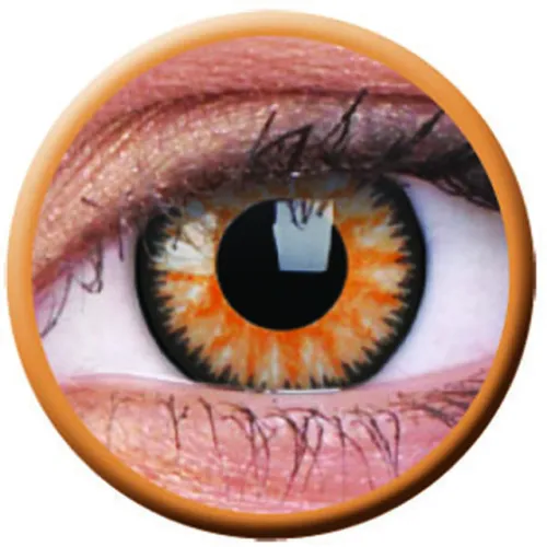 ColourVue Glamour - Honey (2 čočky tříměsíční) - dioptrické, doprodej