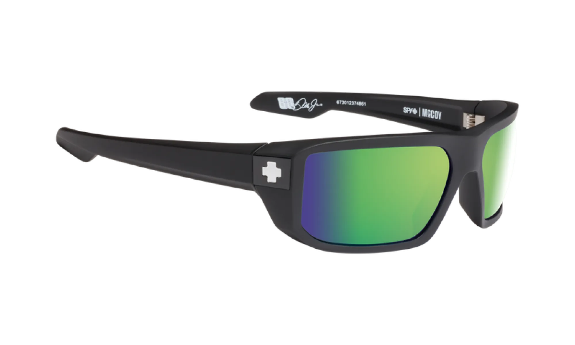 SPY Sluneční brýle McCoy Matte Black Green - Polarizační